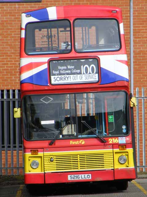 First Berkshire Volvo Olympian Northern Counties 216